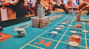 Live casino tables menu in Android app